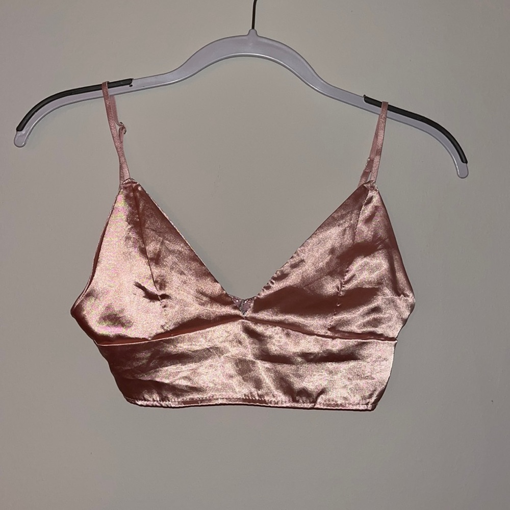 Pink bralette